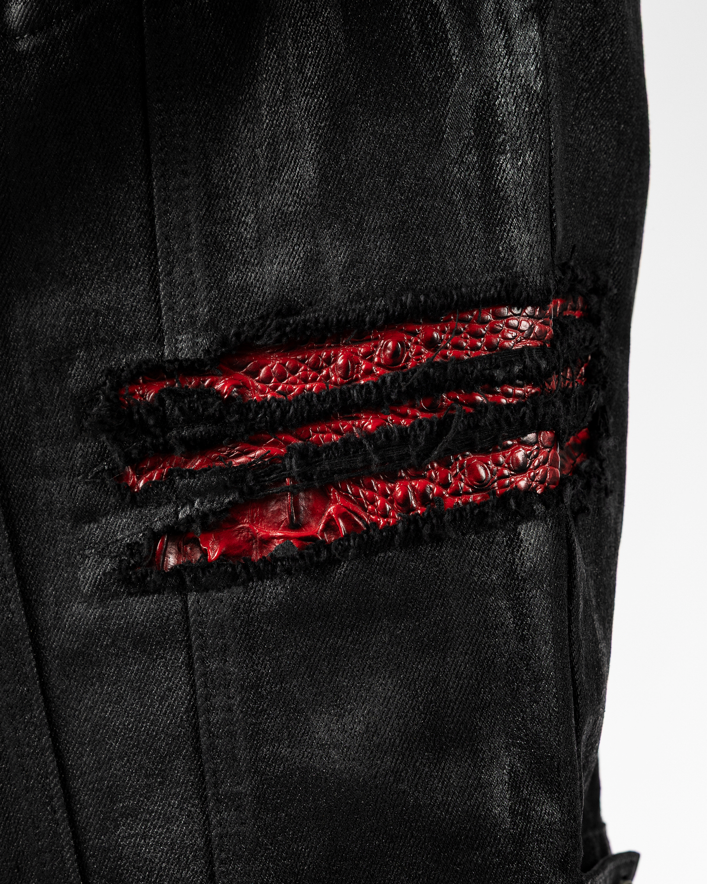 「FLESH」WAXED TRUCKER JACKET