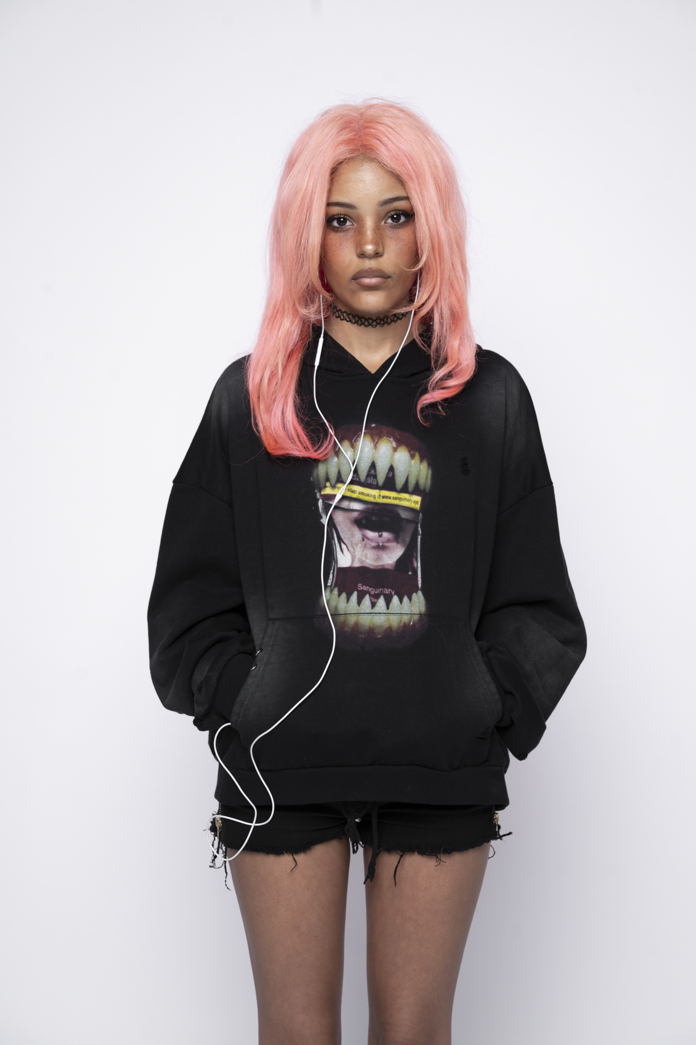 「MASOCHIST」HOODIE BLACK