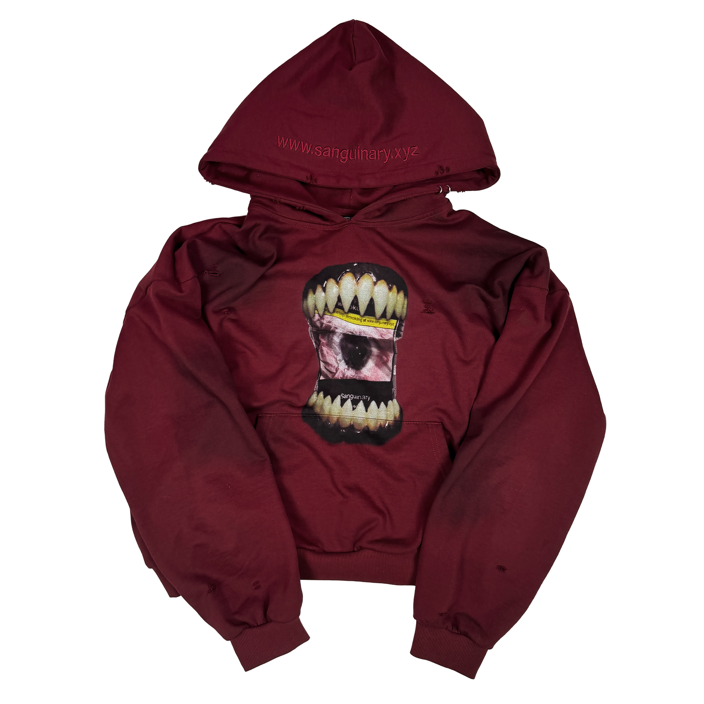 「MASOCHIST」 HOODIE RED