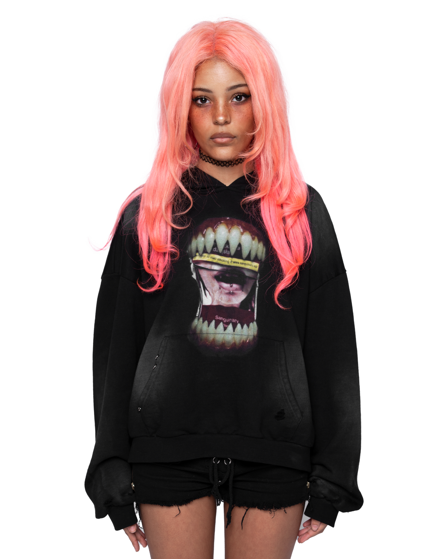 「MASOCHIST」HOODIE BLACK